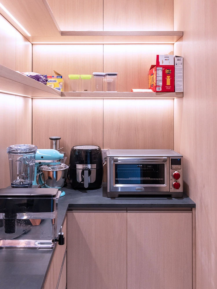 Pantry Modern Natural Wood
